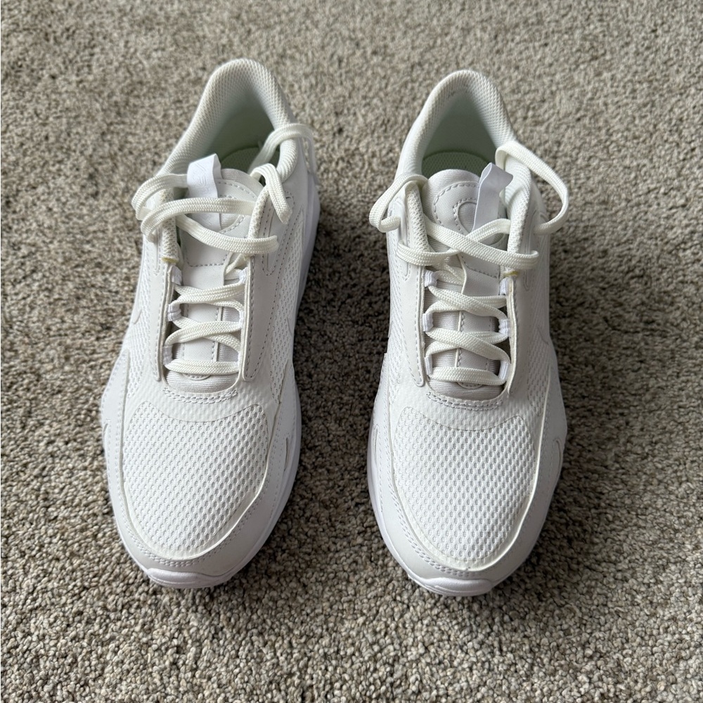 All-White Nike Air Max Bolt